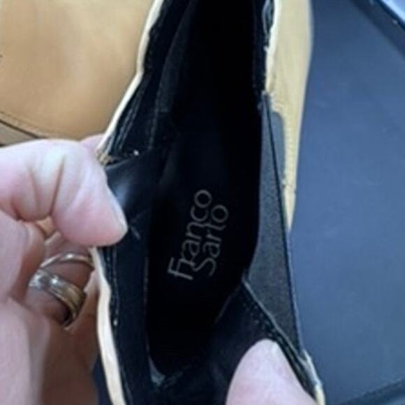 "Franco Santo" Leather Gore, Balin Booty,Chunky ,Zipper, Platform, !!!PLZ READ - Picture 11 of 15